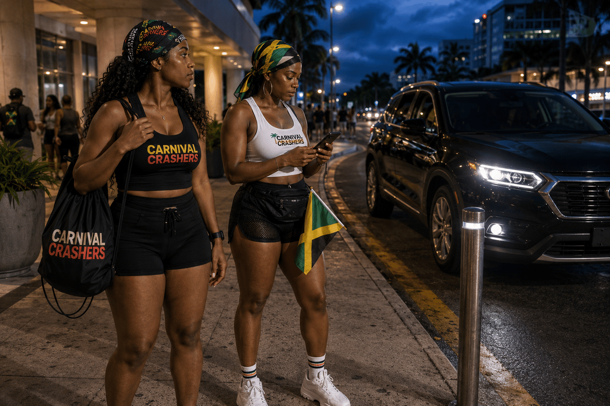 Carnival Crashers Await the Ride