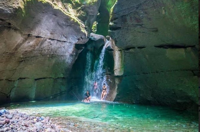 Dominica rainforest and waterfalls beyond World Creole Music Festival