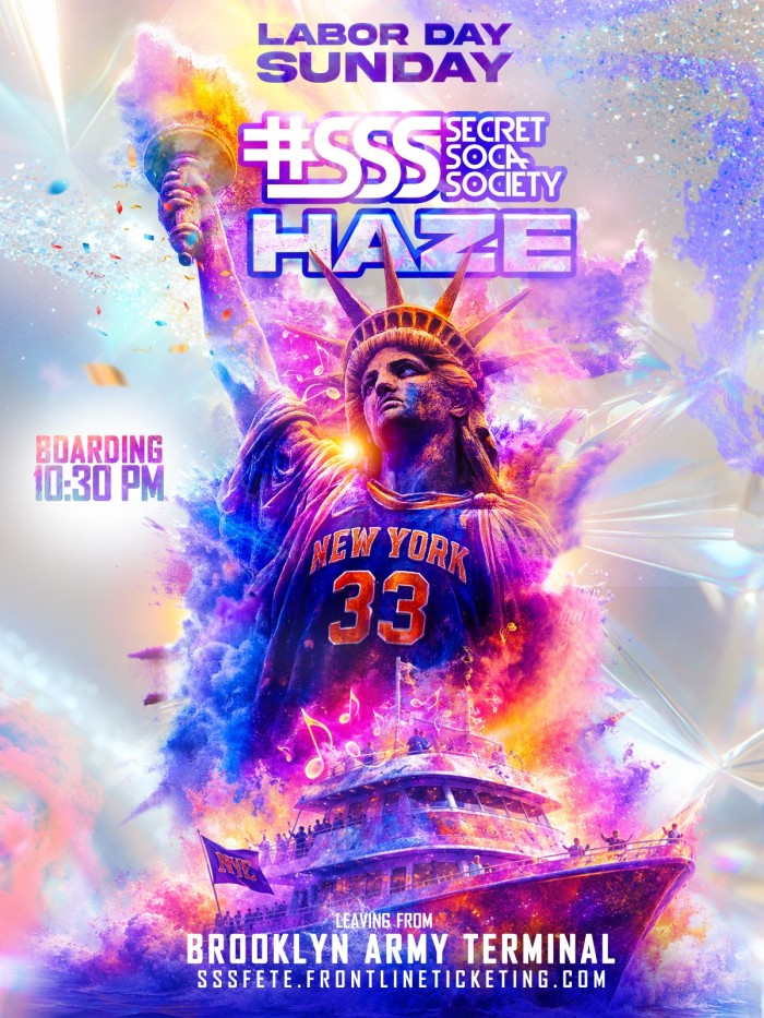 SSS Secret Soca Society HAZE flyer