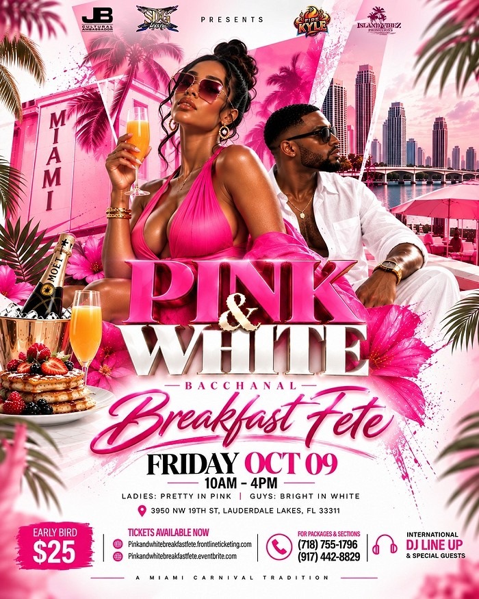 Pink & White Breakfast Fete