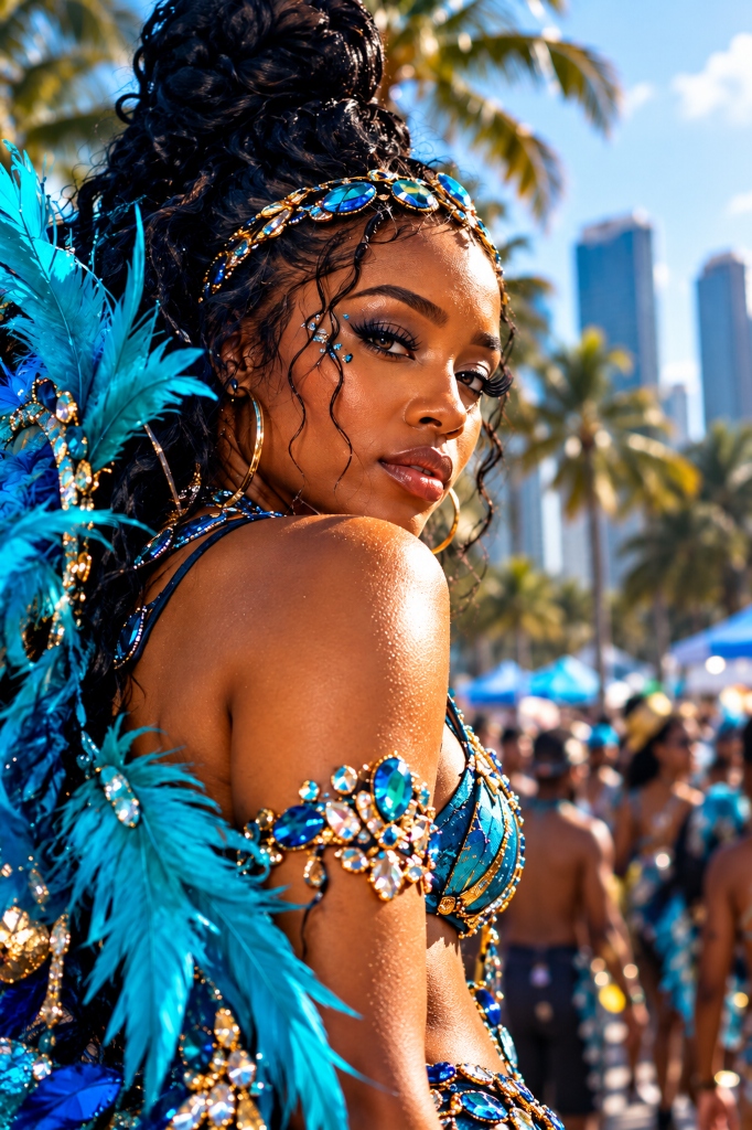 Miami Carnival Masquerader — Road Ready