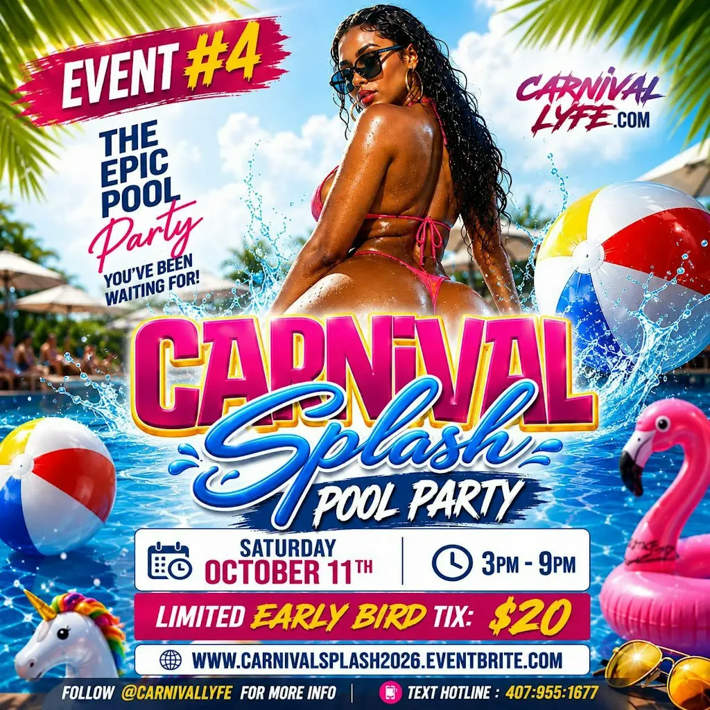 Carnival Splash Pool Party