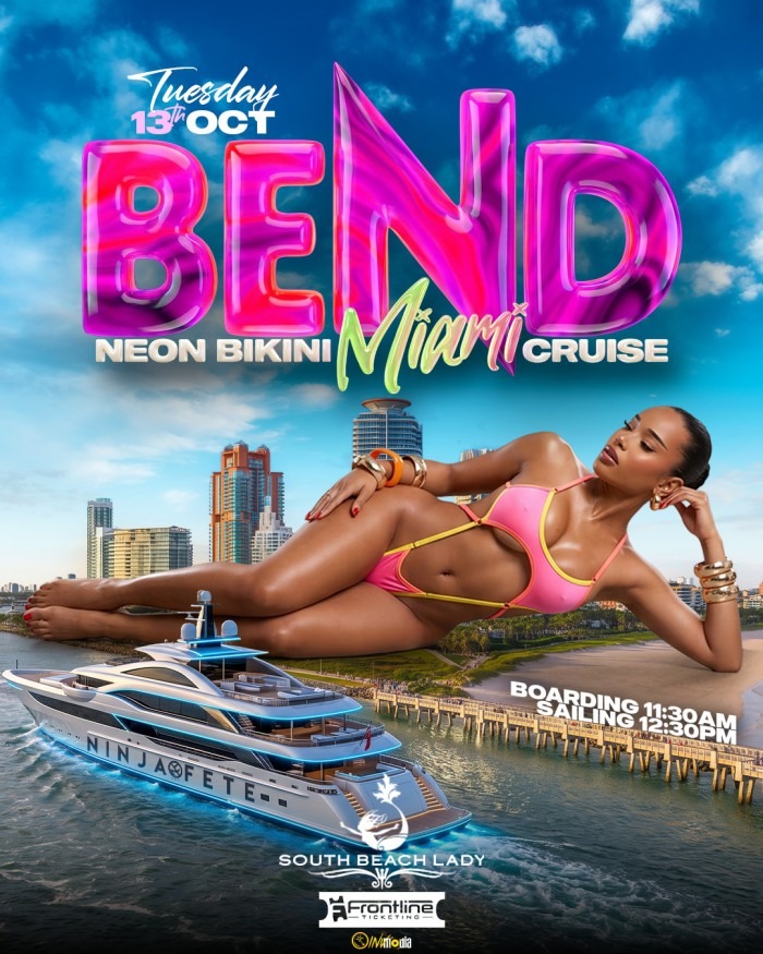 BEND Miami Neon Bikini Cooldown Cruise