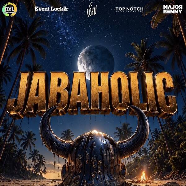 Jabaholic Tobago — Tobago Carnival 2026 event flyer.